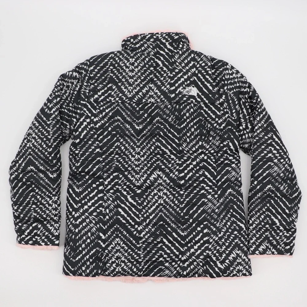 The North Face Youth 18 XL Girls Reversible Mossbud Jacket - Picture 6 of 13